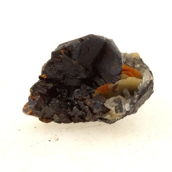 Sphalerite (Blende) + Siderite.
