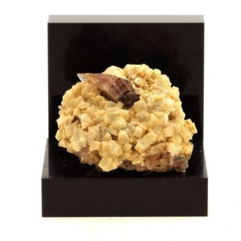 Prehnite + Axinite. 120.5 ct.