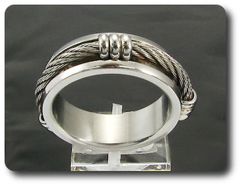 2massive Wiring Link Pattern Designer Brand Men Ring