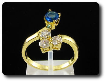 5mm Blue Sapphire Ring