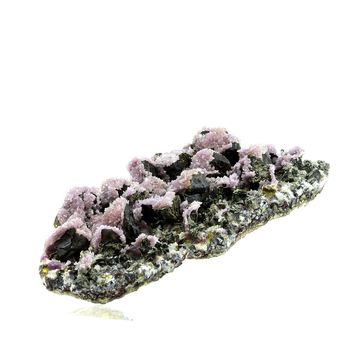 Quartz Amethyste, Chalcopyrite, Sphalerite. 4497.0 ct.