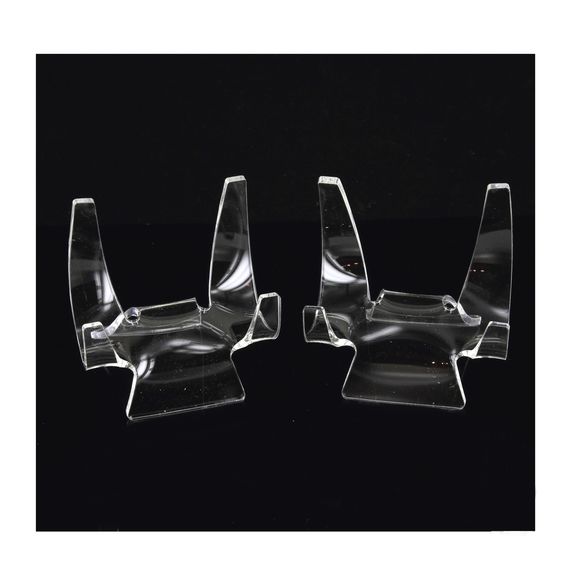 Display stand for minerals.