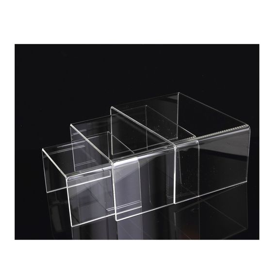 Display stand for minerals.