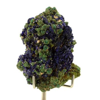 Chessylite (Azurite) + Cuprite.