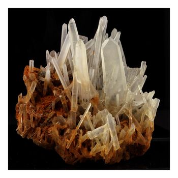 Quartz Macle + Limonite. 438.00 ct.