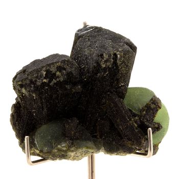 Prehnite + Epidote.