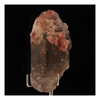 Smoky Quartz + Fluorite.