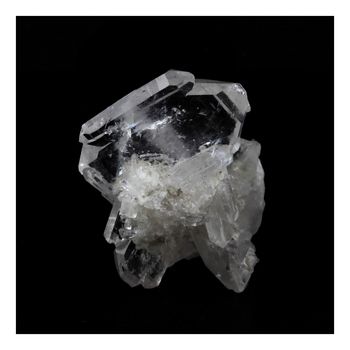 Quartz à âme (faden quartz). 20.0 ct.