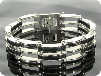 Link Chain Pattern Men Bracelet