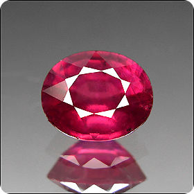 2.65 cts RUBIS . SI1