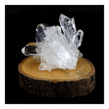Quartz biterminé + Baryte. 39.35 ct.