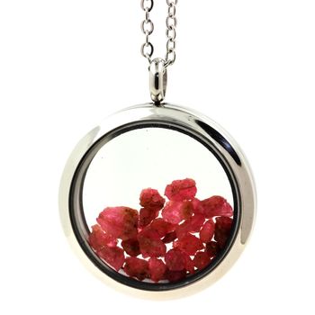 Collier Spinelle brut.