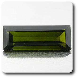 2.03 cts TOURMALINE VERTE . SI1