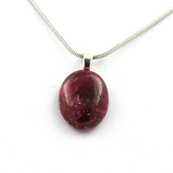 Ruby Necklace. 20.27 ct.