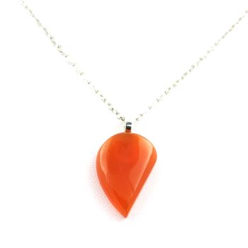 Collier Cornaline. 18.96 ct.