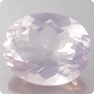3.43 cts QUARTZ ROSE . SI1
