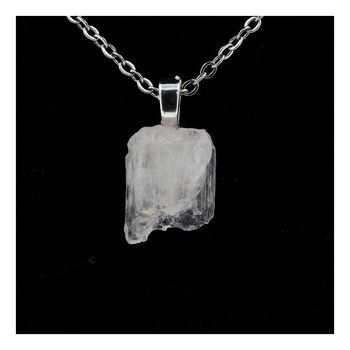 Raw Kunzite Necklace. 13.95 ct.