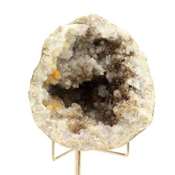 Quartz + Goethite. 560.0 ct.