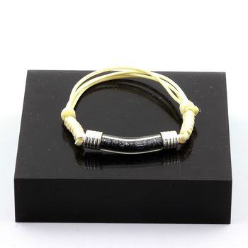 Bracelet Hématite brut Allevard, Isère, France.