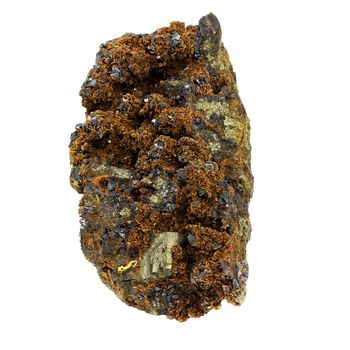 Sphalerite + Siderite + Pyrite. 5989.0 ct.