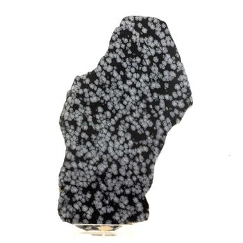 Obsidienne flocon de neige + Cristobalite. 949.5 ct.