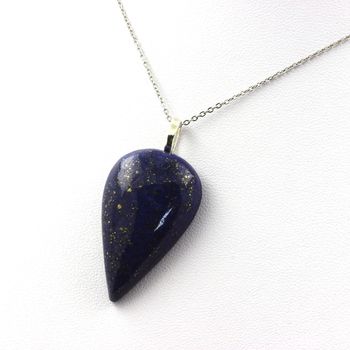 Collier Lapis Lazuli. 50.63 ct.