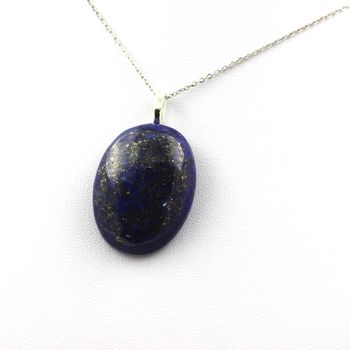 Collier Lapis Lazuli. 63.47 ct.