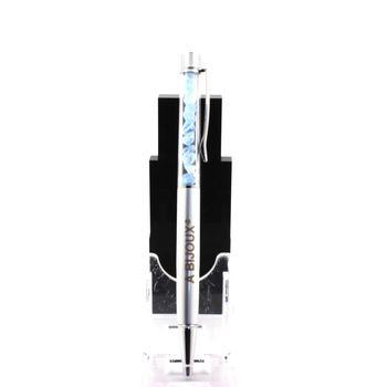 Raw Aquamarine mineral pen Brazil.