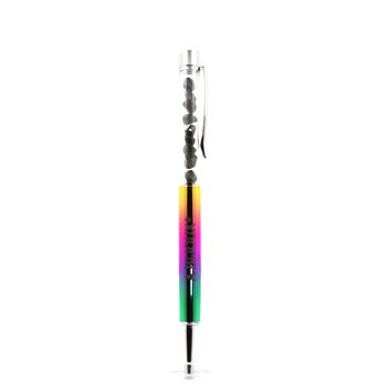 Stylo minéraux Labradorite de Finlande.