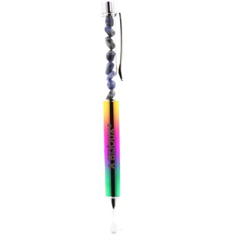 Raw Blue Jasper mineral pen South Africa.