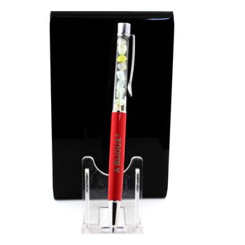 Stylo minéraux Opale multicolore d'Australie.