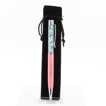 Stylo minéraux Larimar de République Dominicaine.