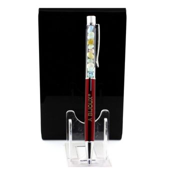 Stylo minéraux Béryl Morganite du Brésil.