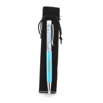 Raw Aquamarine mineral pen Brazil.