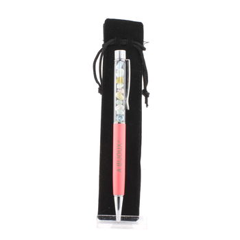 Raw Beryl Morganite mineral pen Brazil.