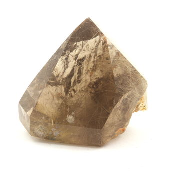 Smoky Quartz + Rutile. 179.85 ct.