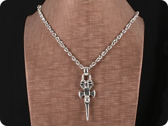 Mysterious Spears Of Death Stainless Steel Men Pendant