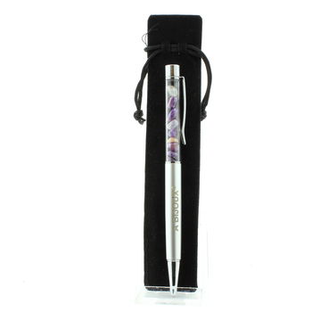 Stylo minéraux Charoïte de Russie.