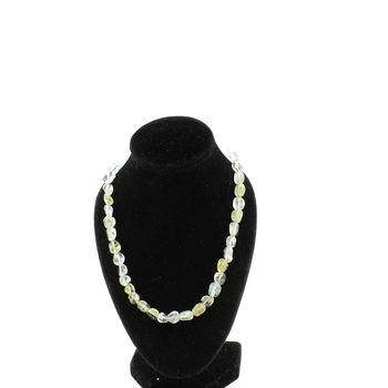 Topaz from Brazil beaded necklace