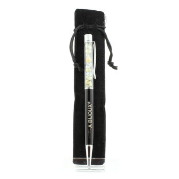 Raw Topaz mineral pen Brazil.