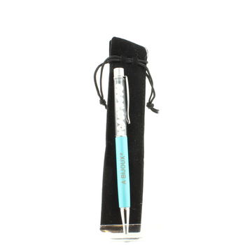 Stylo minéraux Howlite des USA.