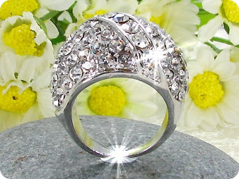 Created Diamond Ring
