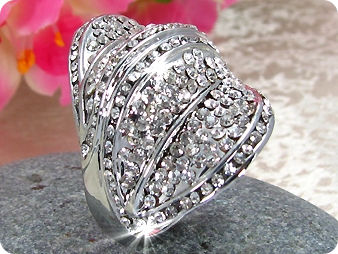 Created Diamond Ring