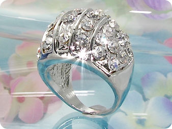 Created Diamond Ring