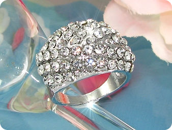 57x3 mm Created Diamond Ring