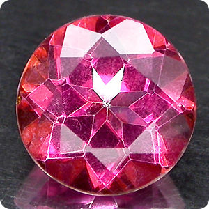 2.43CT.TOP PINK ORANGE PADPARADSCHA MYSTIC TOPAZ 8mm AFRICA