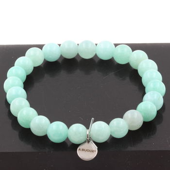 Bracelet Perles Amazonite 8 mm.