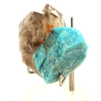 Quartz + Amazonite. 211.75 ct.