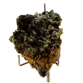 Hématite + Quartz Prase. 251.95 ct.