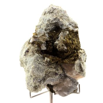 Pyrite + Marcasite + Fluorite. 1255.0 ct.